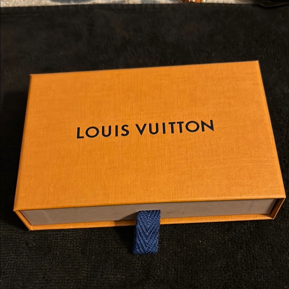 Louis Vuitton Orange and Blue Thank You Cards